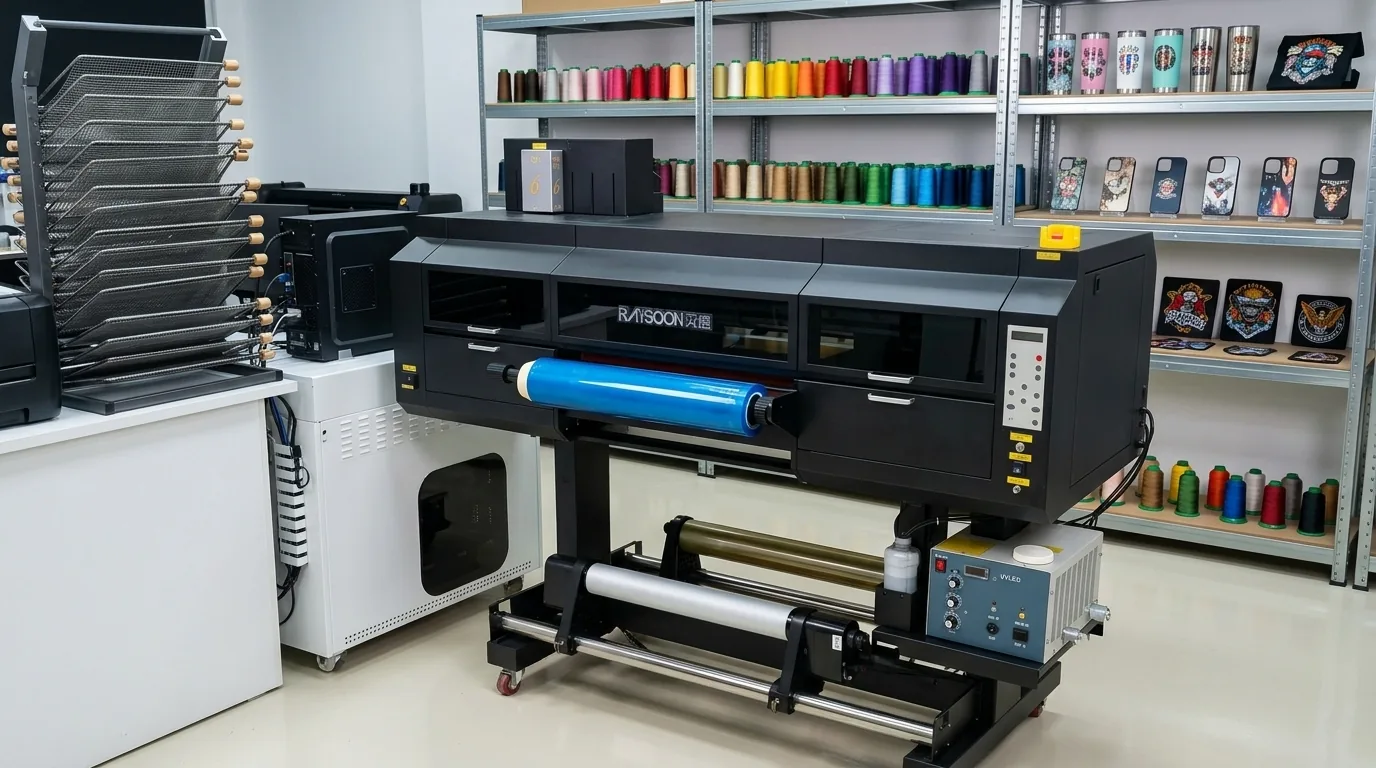 Taller de impresión DTF UV por metros en Madrid